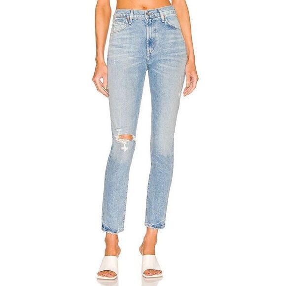 NWT Citizens of Humanity Olivia 29” High Rise Slim Jeans in Santorini Size 28 - Picture 1 of 10